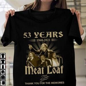 Meatloaf 52 Years Signature Shirt